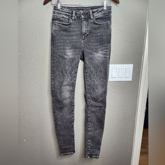 All Saints Miller gray high rise skinny jeans - Picture 1 of 7